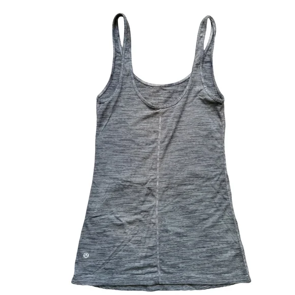 Lululemon Daily Tank Wee Are From Space Coal Fossil Size 2 4 Rare Activewear Gym - Picture 2 of 9